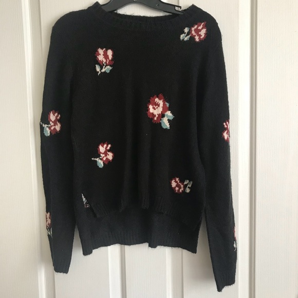 🔅Floral Crop Sweater🔅 - Picture 1 of 3